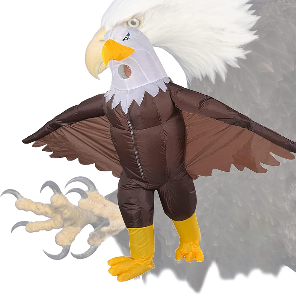 Suits - 2026 Halloween Adult Inflatable Bald Eagle