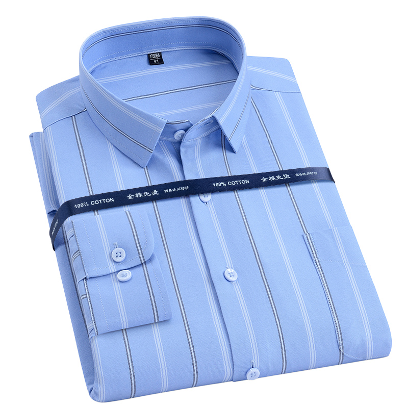 Oversize 11XL 10XL 9XL  Qualit - Oxford Cotton Casual Shirt Business ulasan dan harga