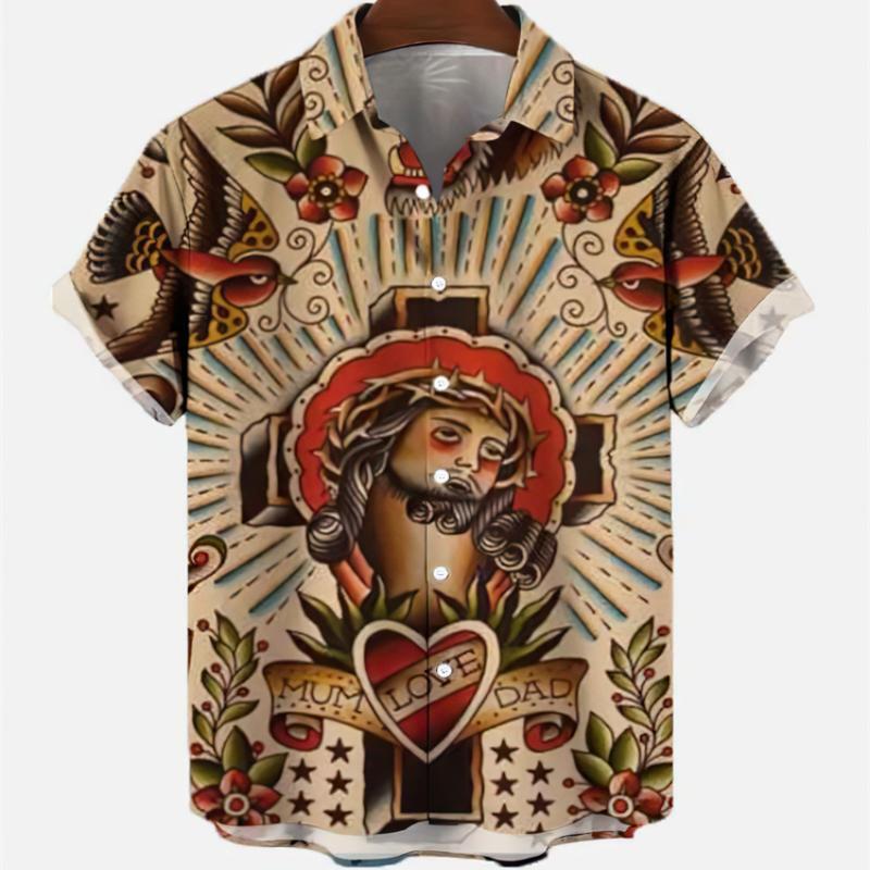 Hawaiian Men's Vintage Summer  - Vintage Hawaiian Floral Shirt ulasan dan harga