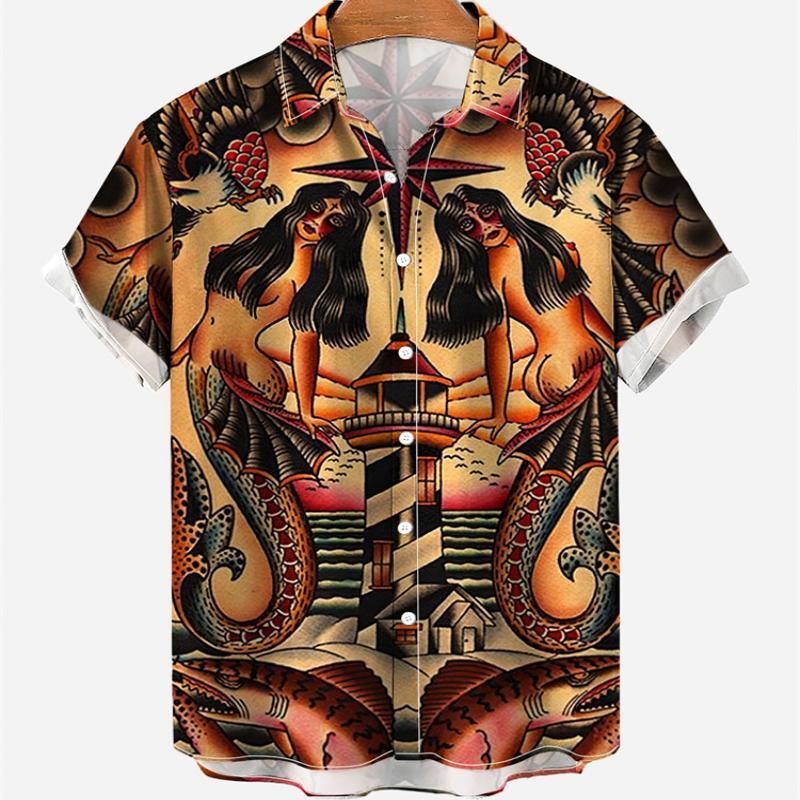 Hawaiian Men's Vintage Summer  - Vintage Hawaiian Floral Shirt ulasan dan harga