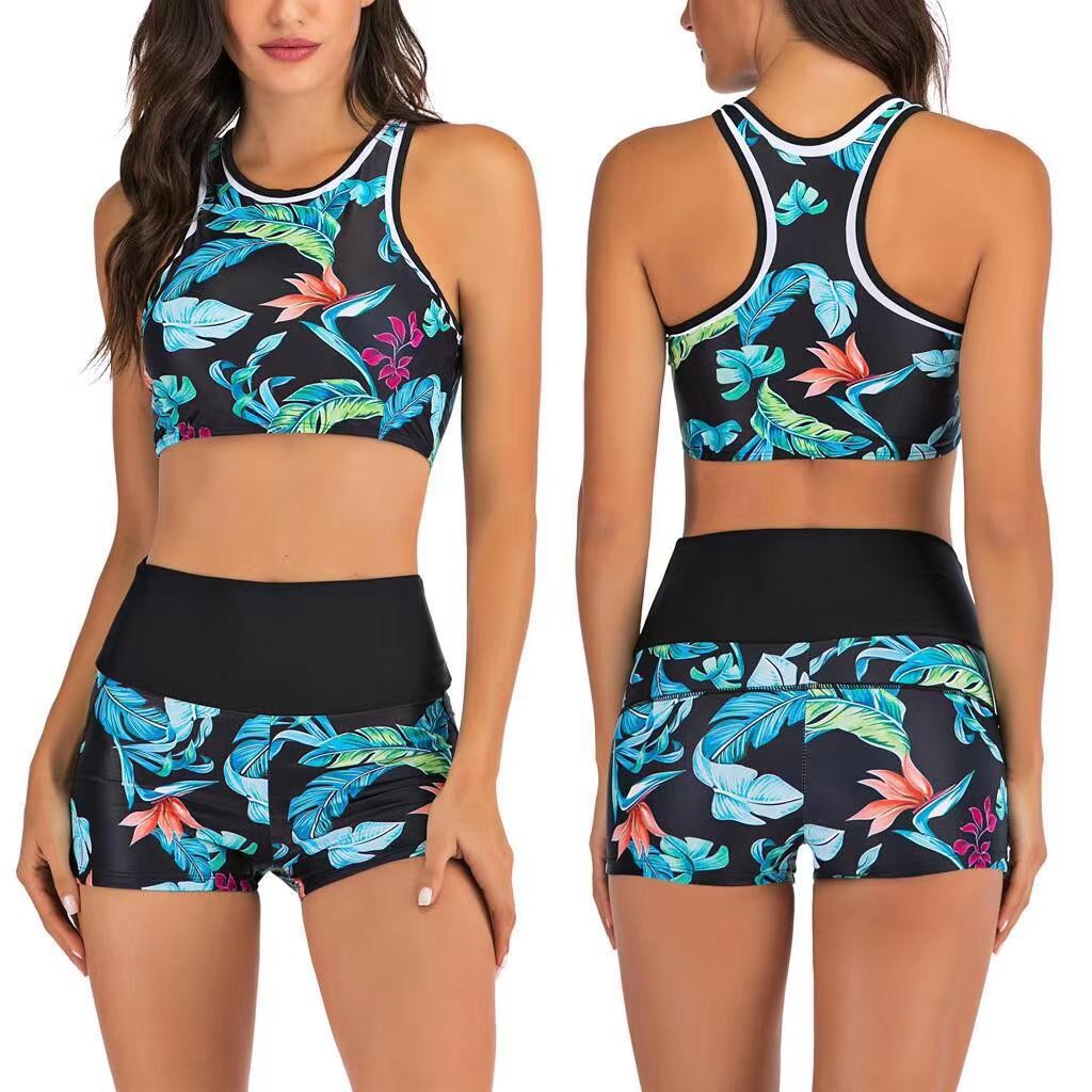 Y2K Bikini Woman Tankini With  - Shorts ulasan dan harga