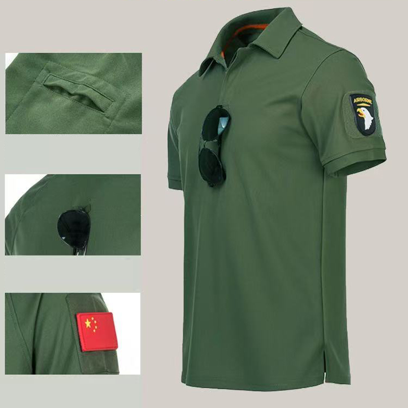 Men's Military Breathable Pull - Tactical Military Shirt Cargo ulasan dan harga
