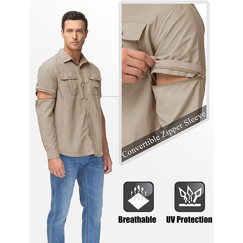 TRVLWEGO Men Shirt Hiking Camp - Tactical Military Shirt Cargo ulasan dan harga