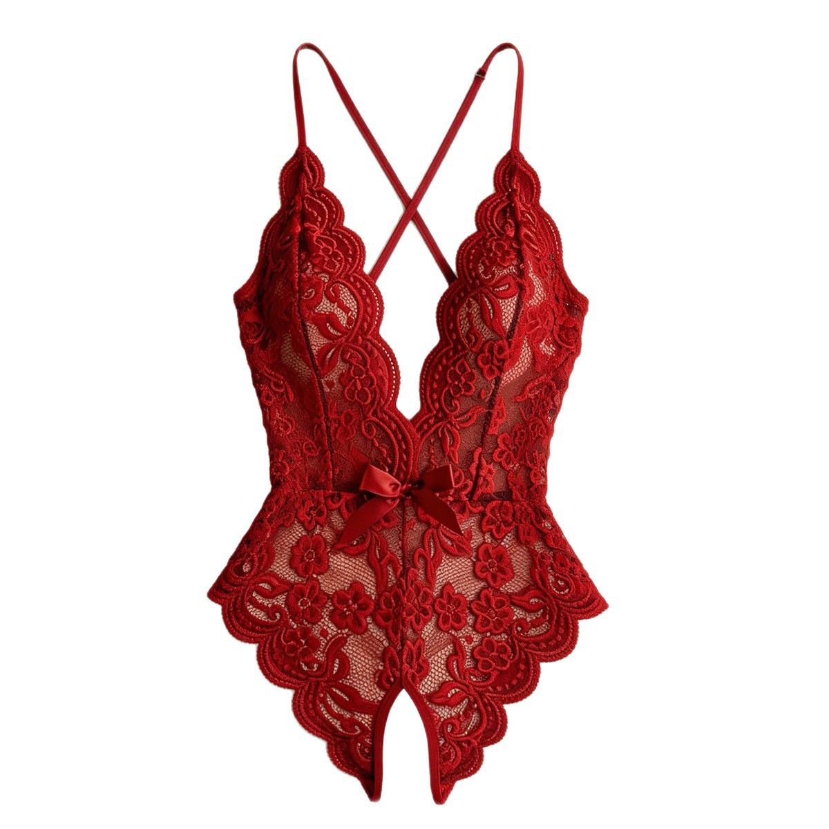Hot Crotchless Sexy Lingerie F - Underwear ulasan dan harga