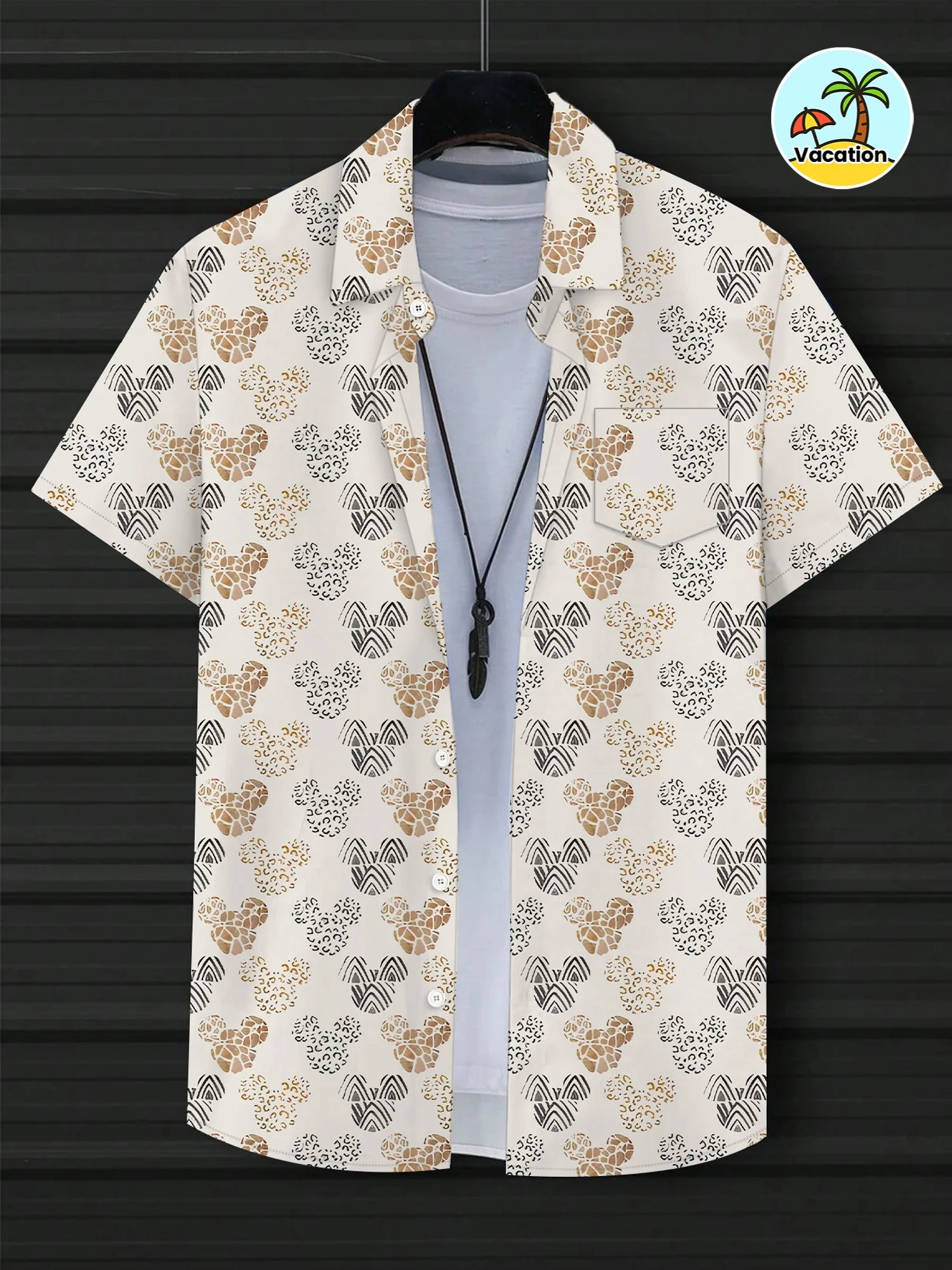 Men Vintage Classic Car Palm T - Vintage Hawaiian Floral Shirt ulasan dan harga