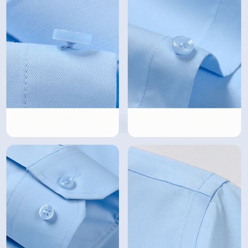 Men's Bamboo Fiber Long Sleeve - Breathable Bamboo Fiber Shirt Non Iron ulasan dan harga