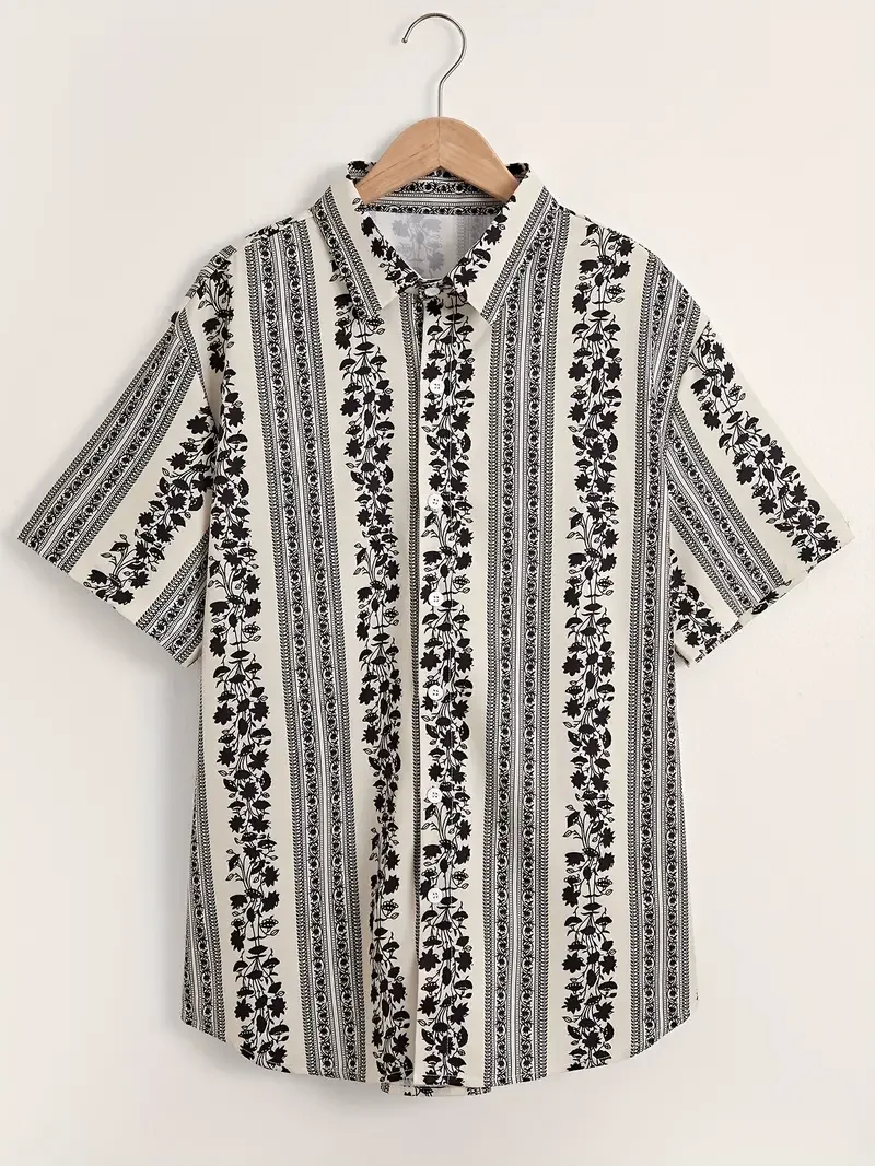 Men's classic bowling ball pat - Short Sleeve Bowling Shirt Retro ulasan dan harga