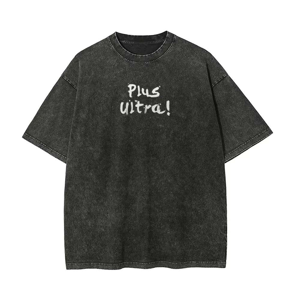 2026 Mirko T Shirt My Hero Aca - Acid Wash Vintage Graphic T Shirt ulasan dan harga