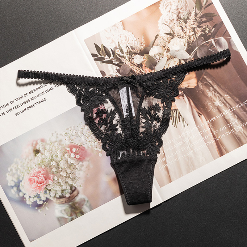 Lace Panties Sexy Thong Women  - Underwear ulasan dan harga