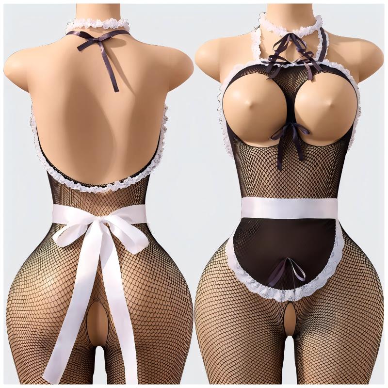 Porn Sexy Lingerie Set Fishnet - Underwear ulasan dan harga
