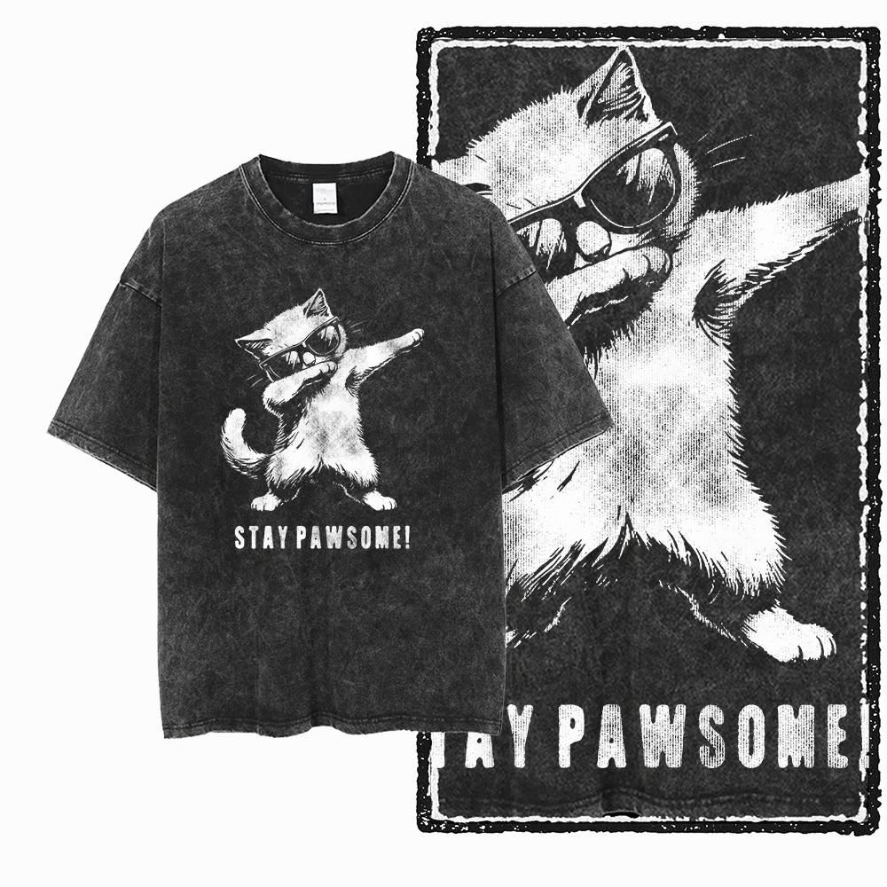 G55 Acid Washed Black Cotton C - Acid Wash Vintage Graphic T Shirt ulasan dan harga