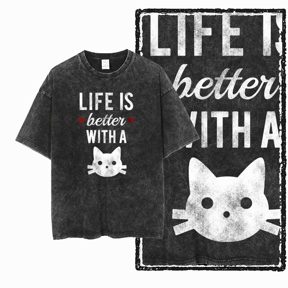 G55 Acid Washed Black Cotton C - Acid Wash Vintage Graphic T Shirt ulasan dan harga