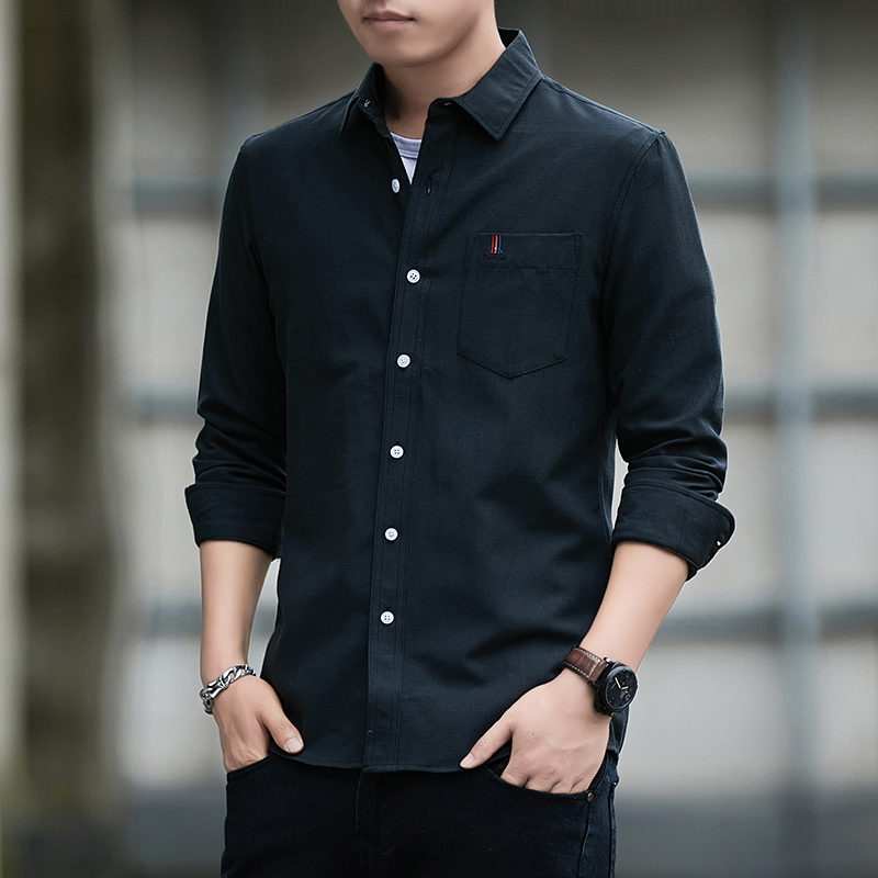 Sports Long Sleeved Jacket Men - Mens Linen Shirt Long Sleeve ulasan dan harga