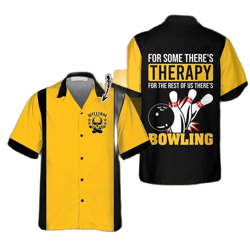 Classic Retro Bowling Ball Pri - Short Sleeve Bowling Shirt Retro ulasan dan harga