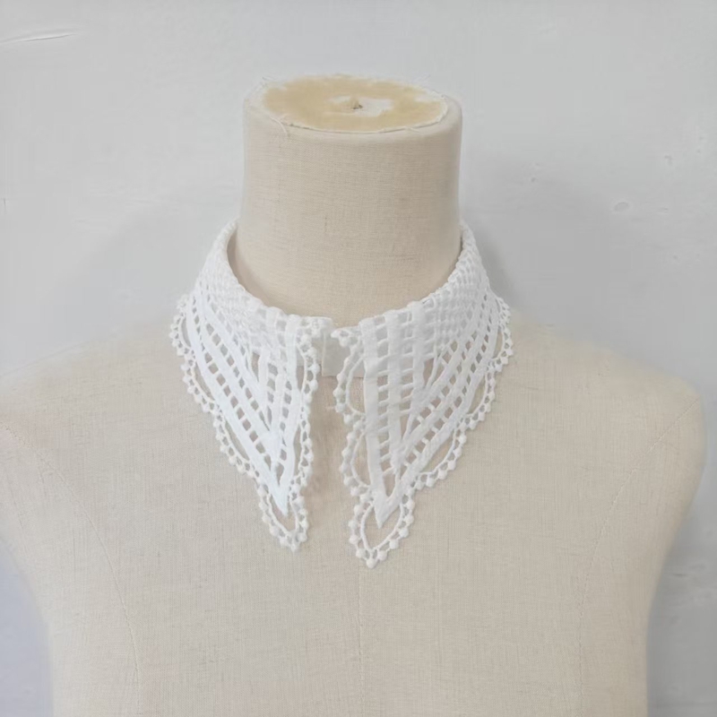 Lady White Ruffled False Colla - Shirts ulasan dan harga